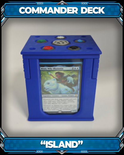 COMMANDER DECKBOX - ISLAND
