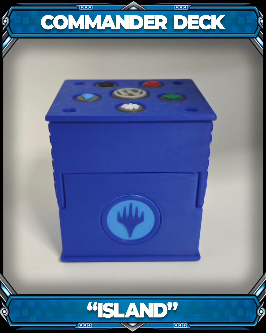 COMMANDER DECKBOX - ISLAND