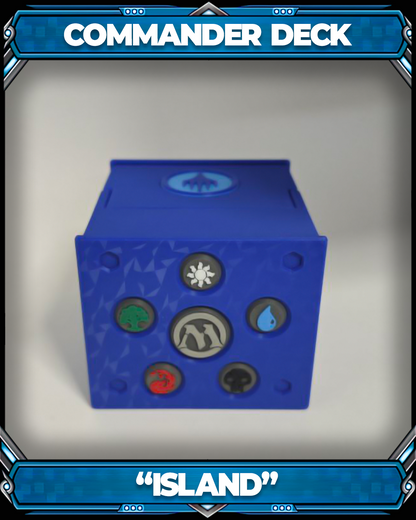 COMMANDER DECKBOX - ISLAND