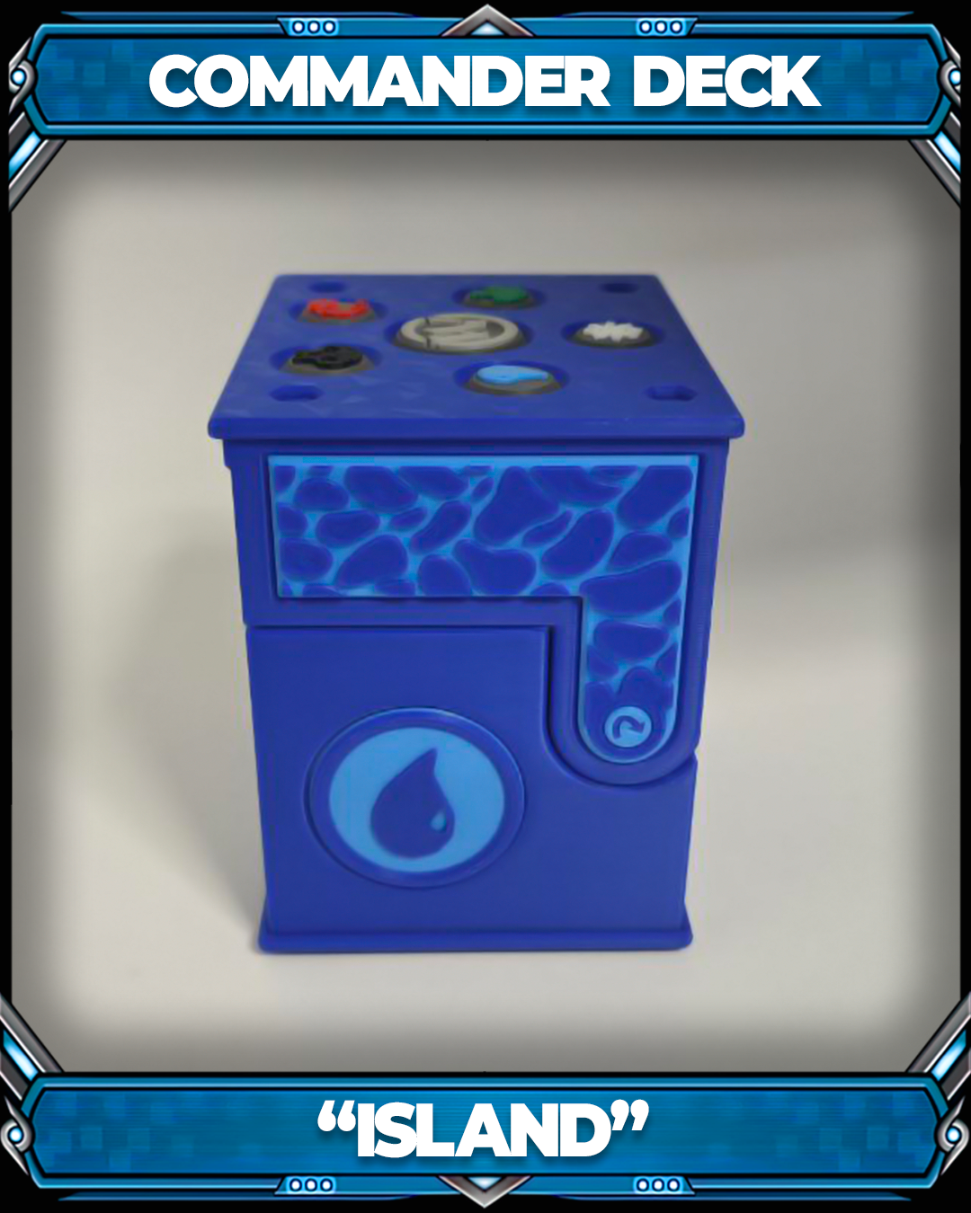 COMMANDER DECKBOX - ISLAND