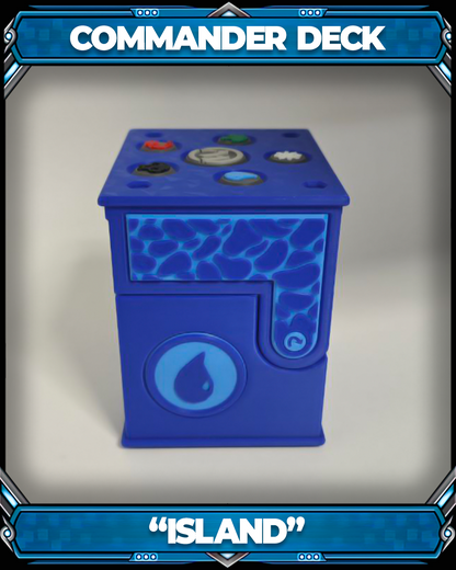 COMMANDER DECKBOX - ISLAND