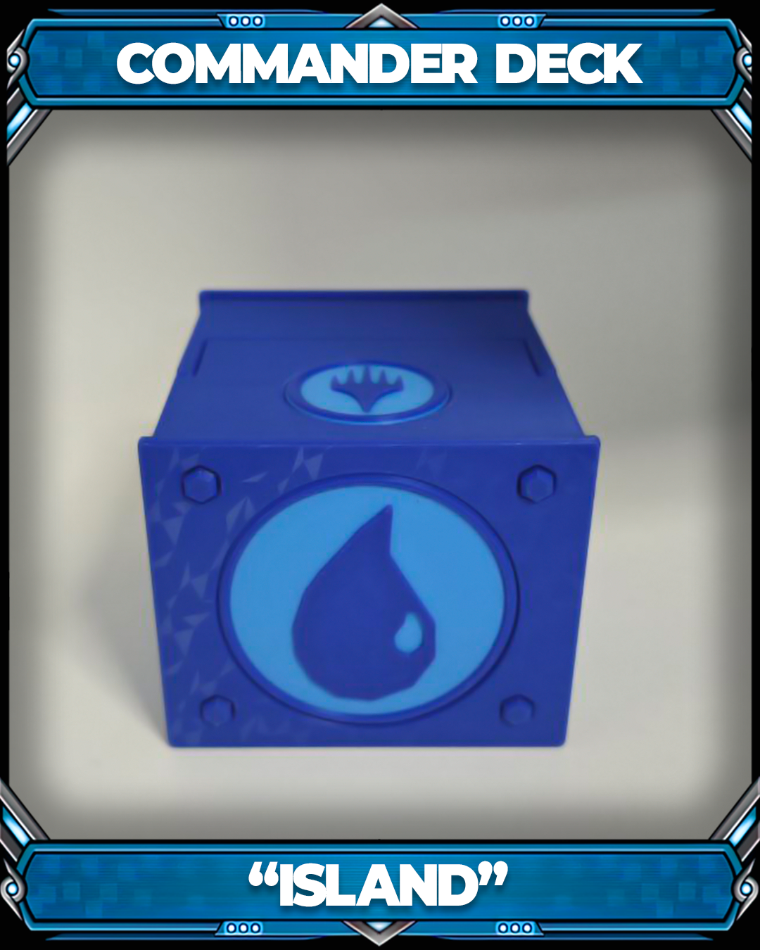 COMMANDER DECKBOX - ISLAND