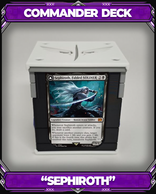 COMMANDER DECKBOX - SEPHIROTH