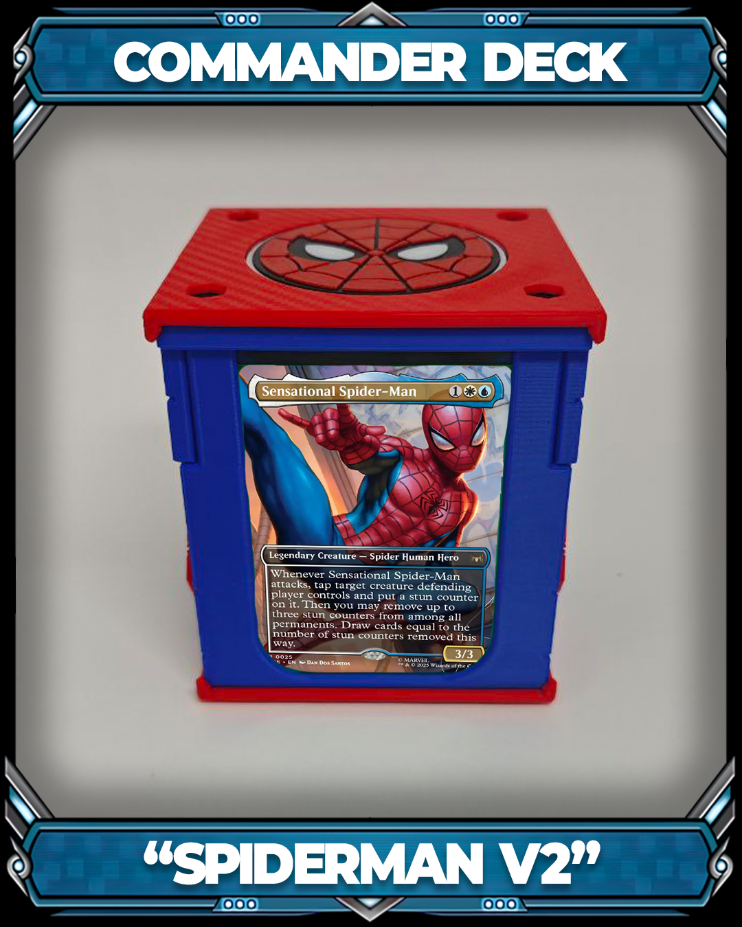 COMMANDER DECKBOX - SPIDER