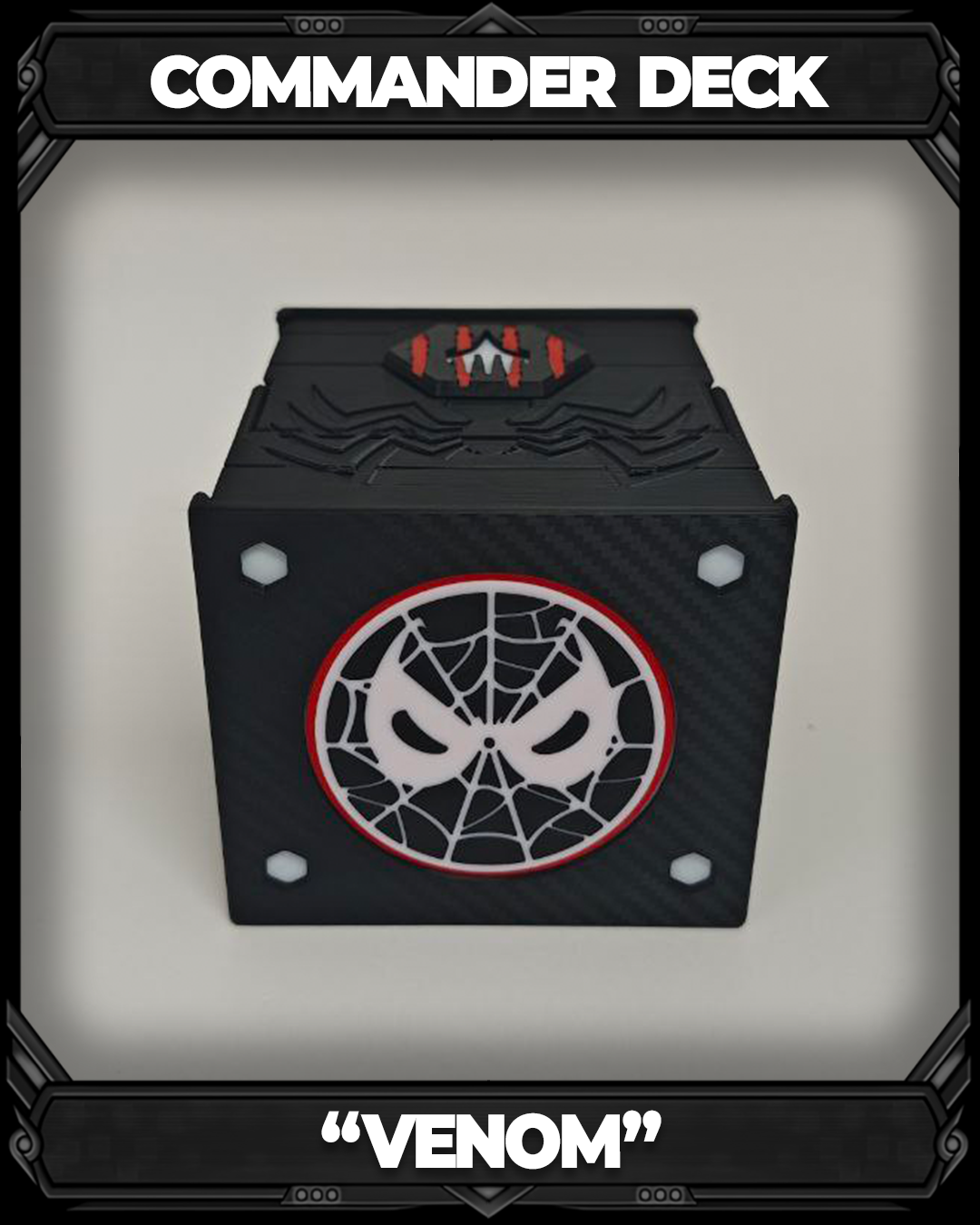 COMMANDER DECKBOX - BLACK SPIDER