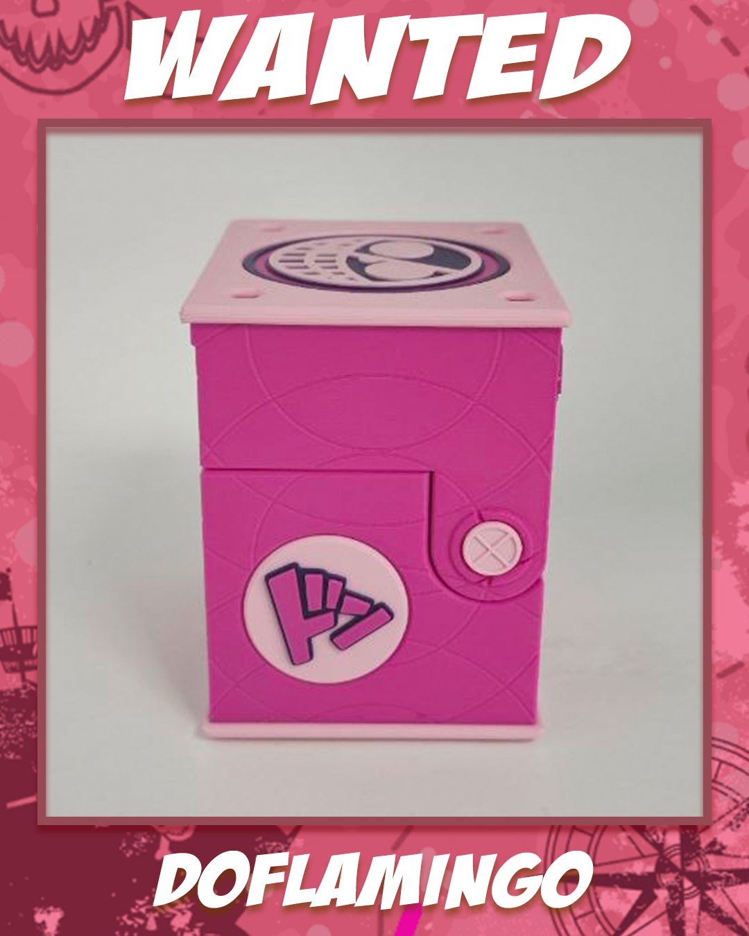 WANTED DECKBOX - DOFLAMINGO