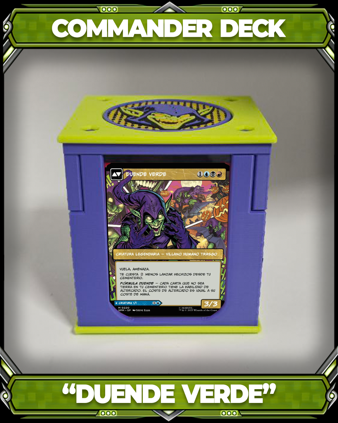 COMMANDER DECKBOX - DUENDE VERDE - MARVEL