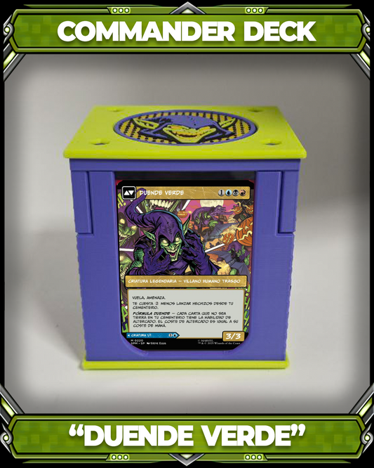 COMMANDER DECKBOX - DUENDE VERDE - MARVEL