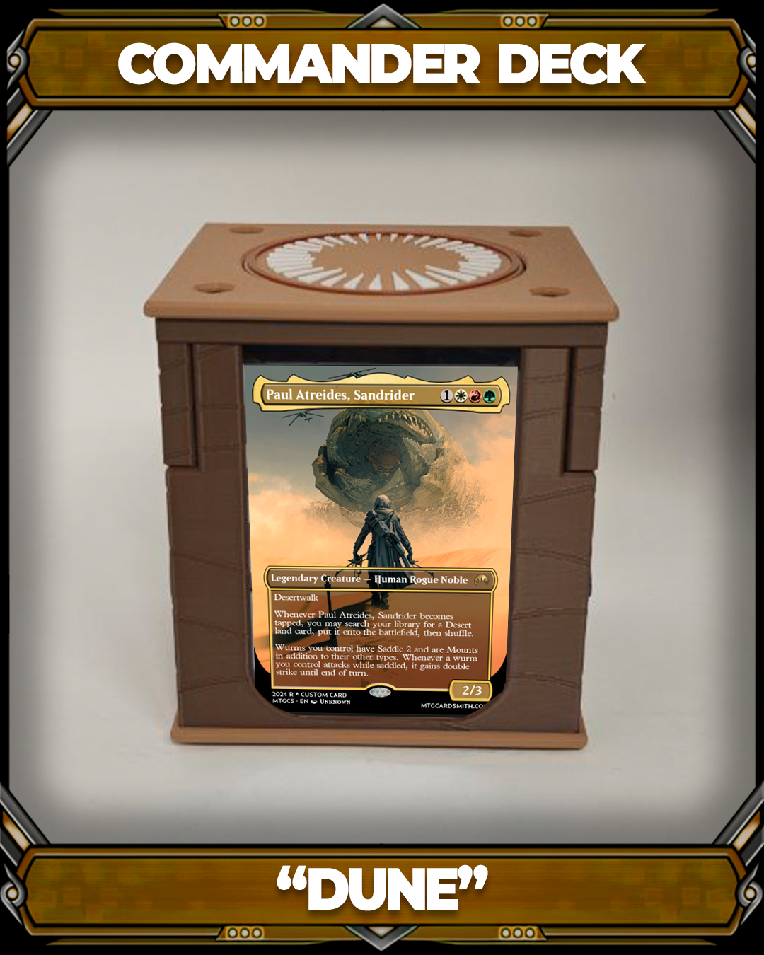 COMMANDER DECKBOX - DUNE - SECRET LAIR