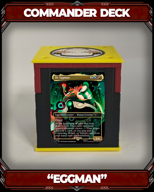 COMMANDER DECKBOX - SECRET LAIR - EGGMAN