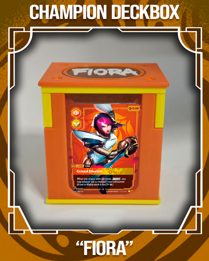 CHAMPION DECKBOX - FIORA - RIFTBOUND