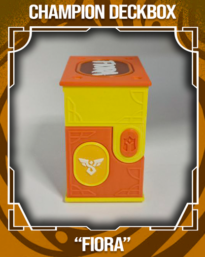 CHAMPION DECKBOX - FIORA - RIFTBOUND