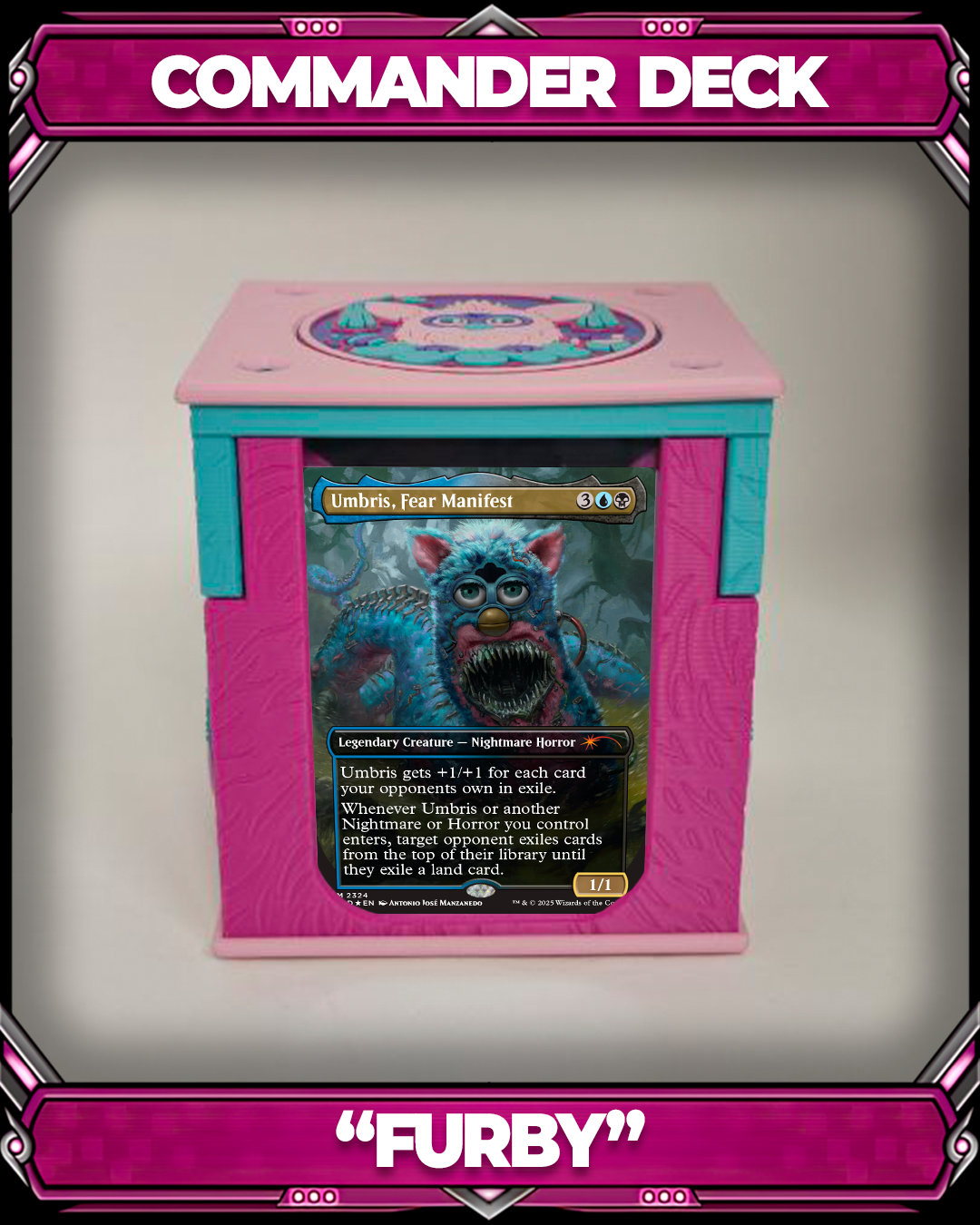 COMMANDER DECKBOX - FURBY - SECRET LAIR