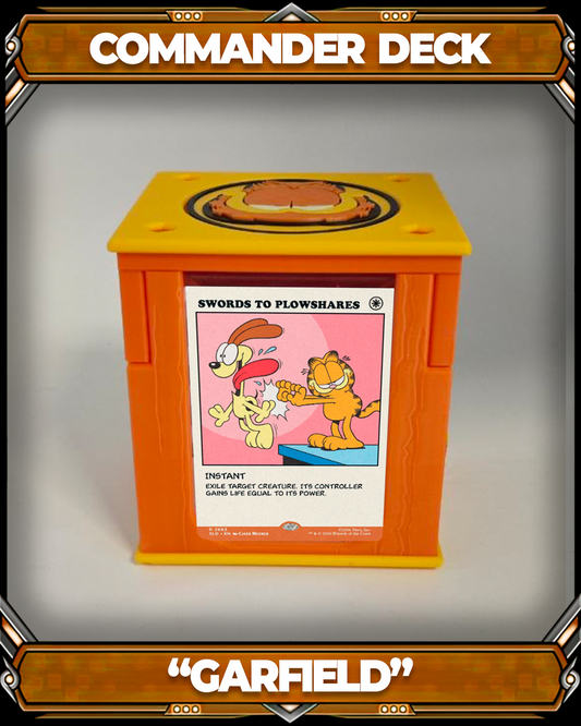 COMMANDER DECKBOX - SECRET LAIR - GARFIELD