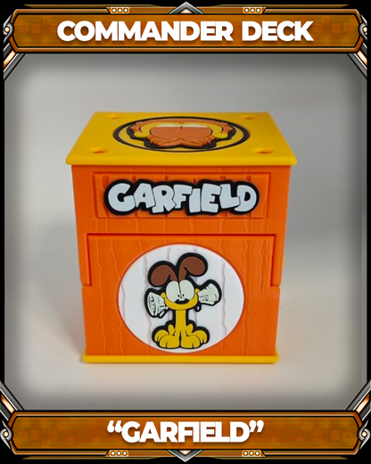 COMMANDER DECKBOX - SECRET LAIR - GARFIELD