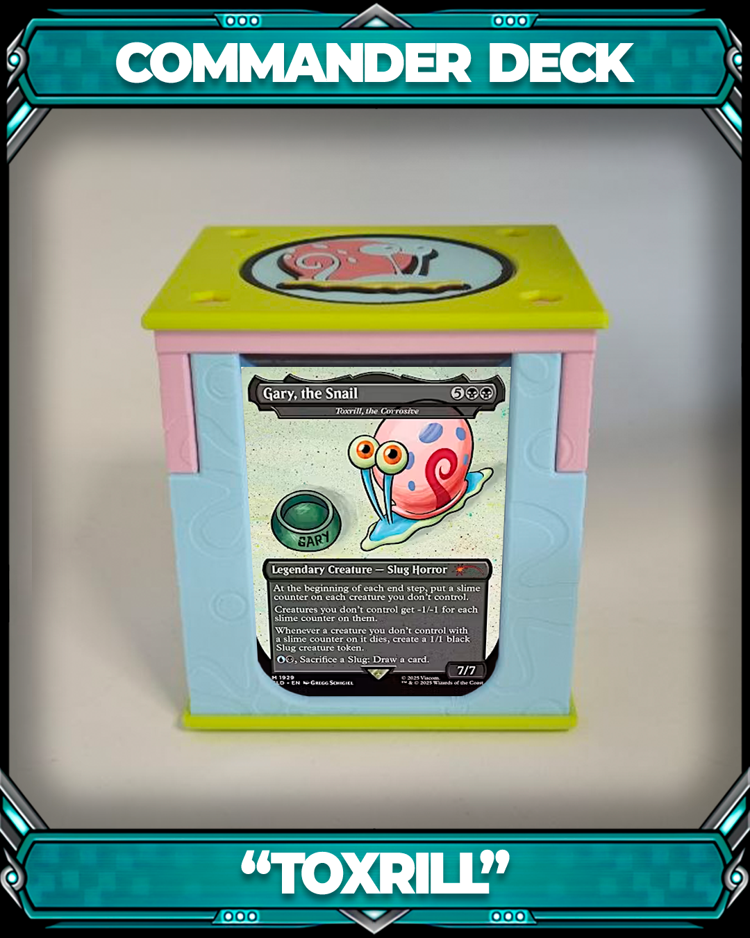 COMMANDER DECKBOX - SECRET LAIR - GARI - TOXRILL