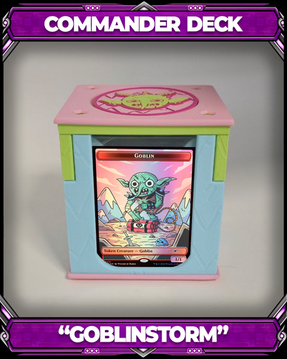 COMMANDER DECKBOX - SECRET LAIR - GOBLINSTORM
