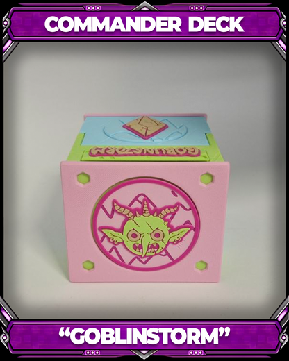 COMMANDER DECKBOX - SECRET LAIR - GOBLINSTORM