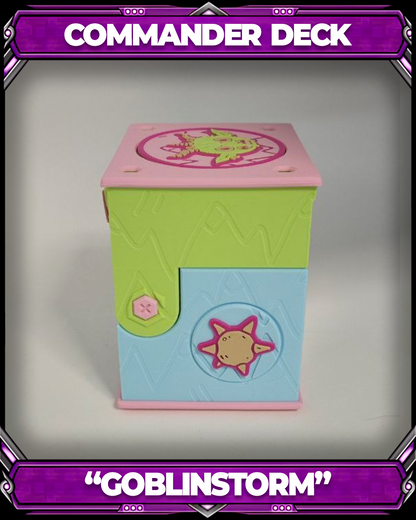 COMMANDER DECKBOX - SECRET LAIR - GOBLINSTORM