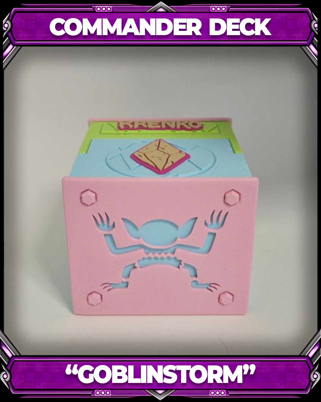 COMMANDER DECKBOX - SECRET LAIR - GOBLINSTORM