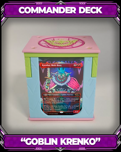 COMMANDER DECKBOX - SECRET LAIR - GOBLINSTORM