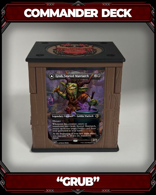 COMMANDER DECKBOX - GRUB - LORDWYN ECLIPSED