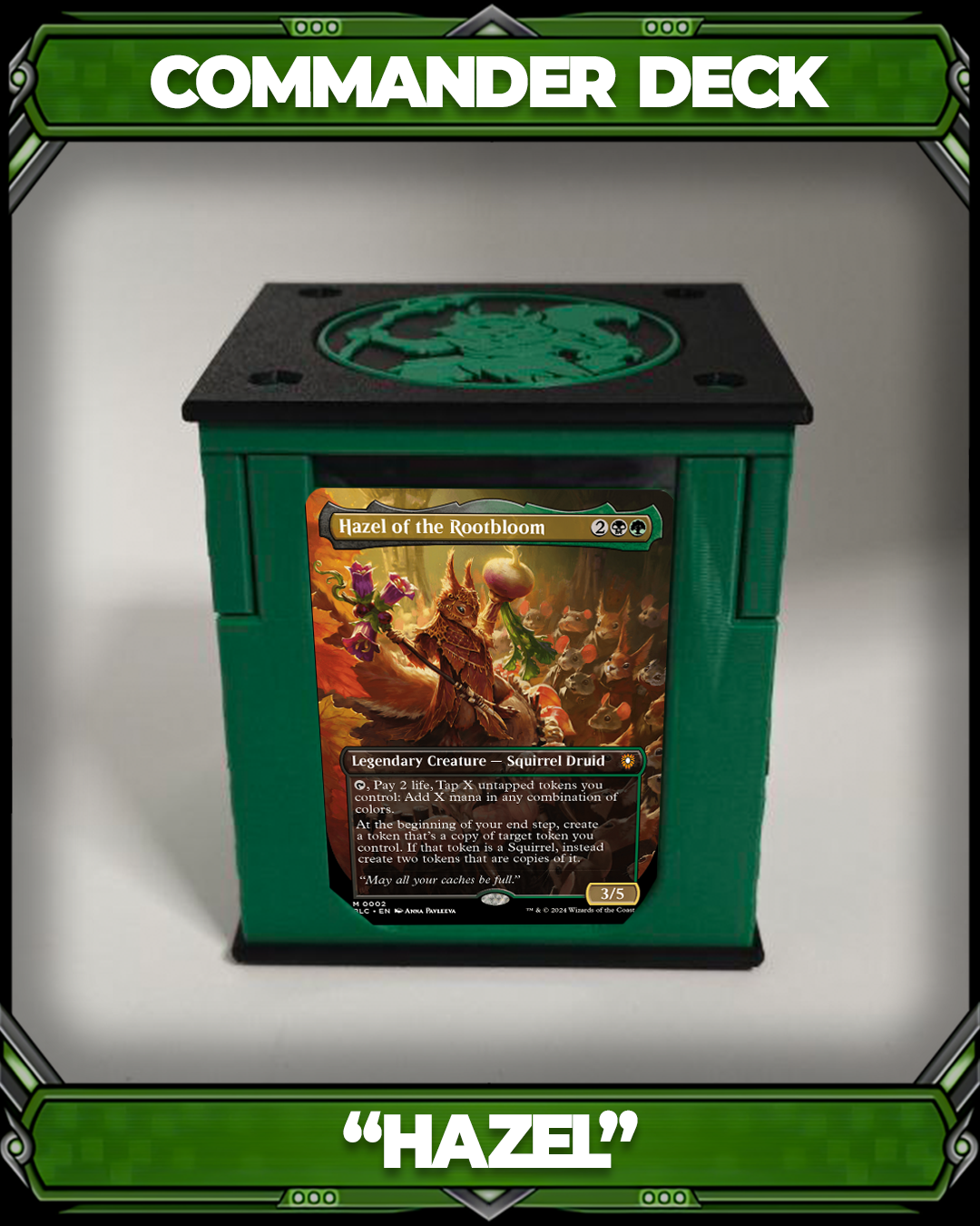 COMMANDER DECKBOX - HAZEL - BLOOMBORROW