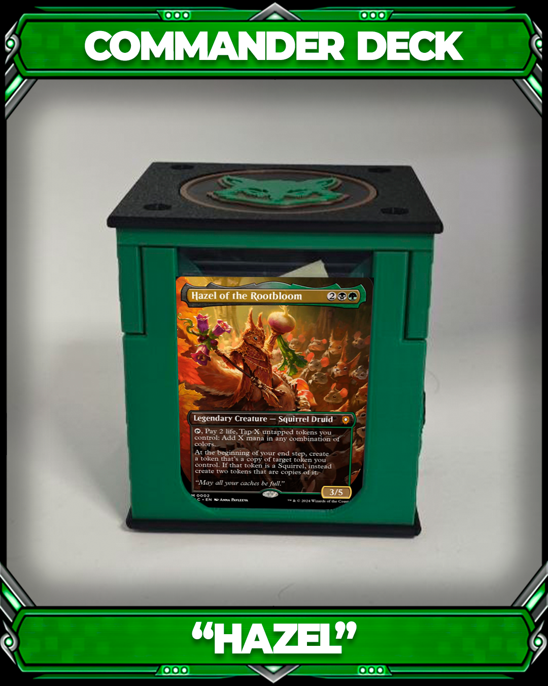 COMMANDER DECKBOX - HAZEL - BLOOMBORROW