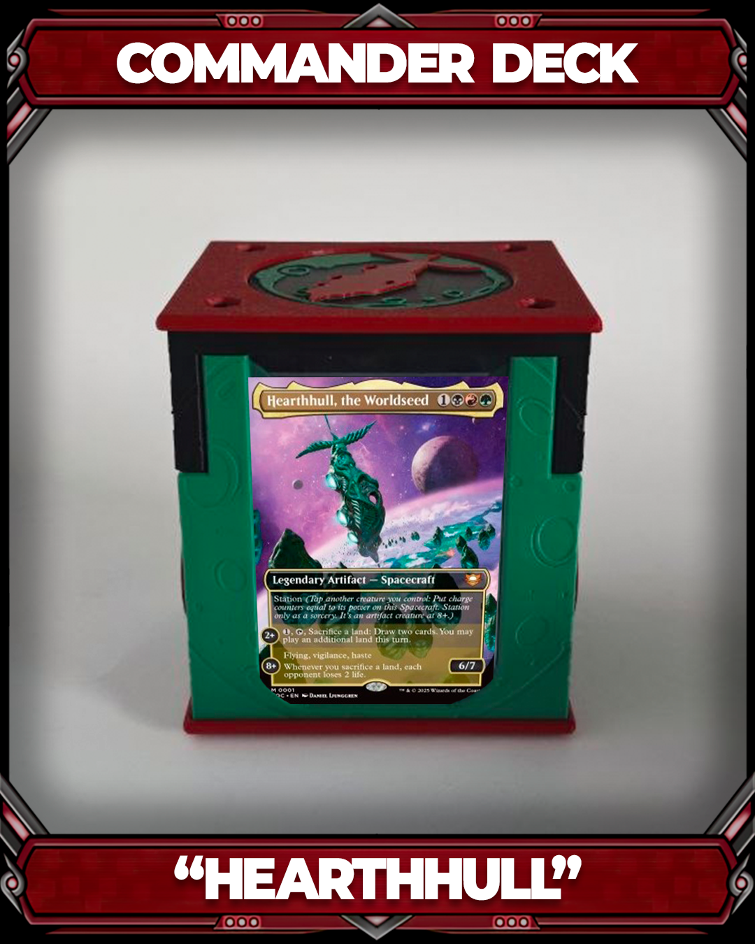 COMMANDER DECKBOX - HEARTHHULL - EDGE OF ETERNITIES