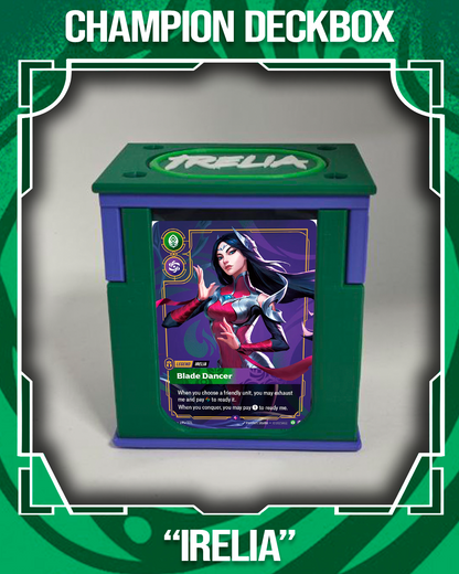 CHAMPION DECKBOX - IRELIA - RIFTBOUND