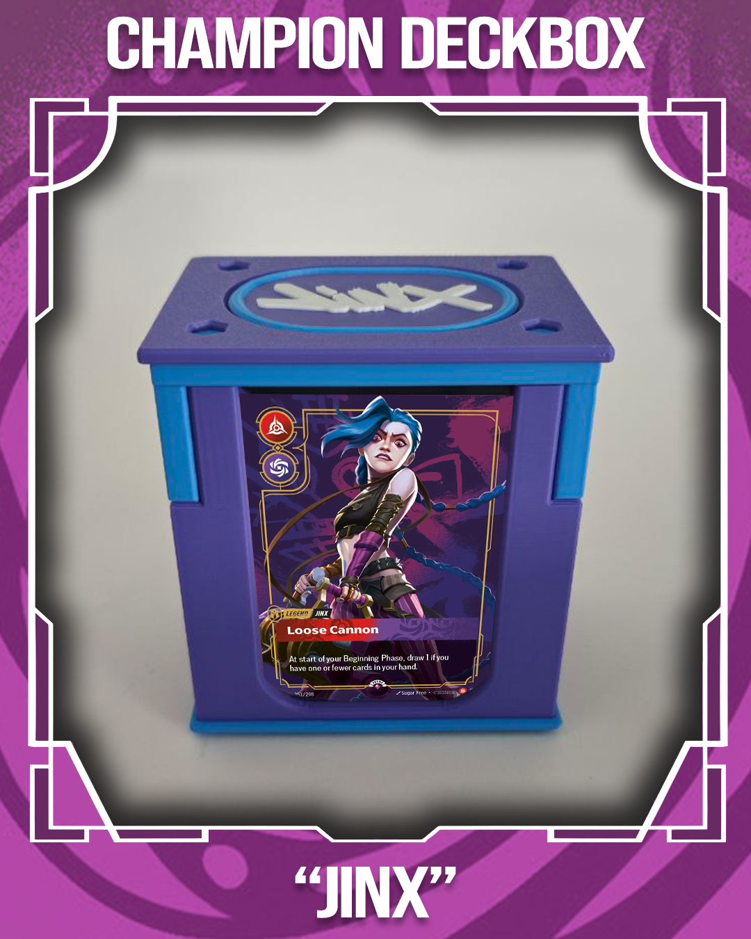CHAMPION DECKBOX - JINX