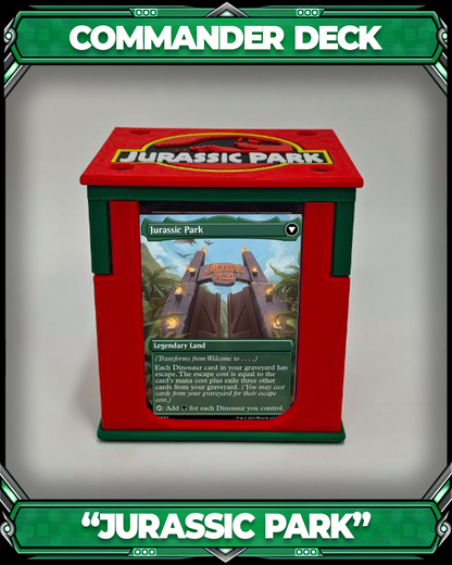 COMMANDER DECKBOX - JURASSIC PARK