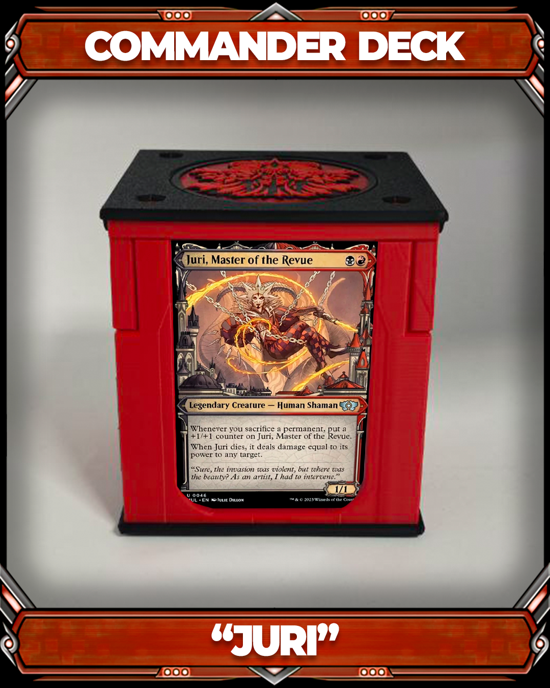 COMMANDER DECKBOX - JURI