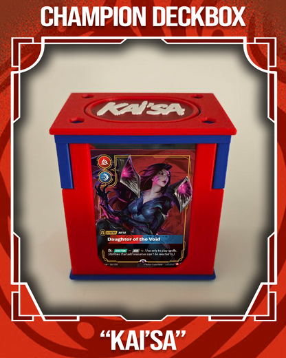 CHAMPION DECKBOX - KAI'SA - RIFTBOUND