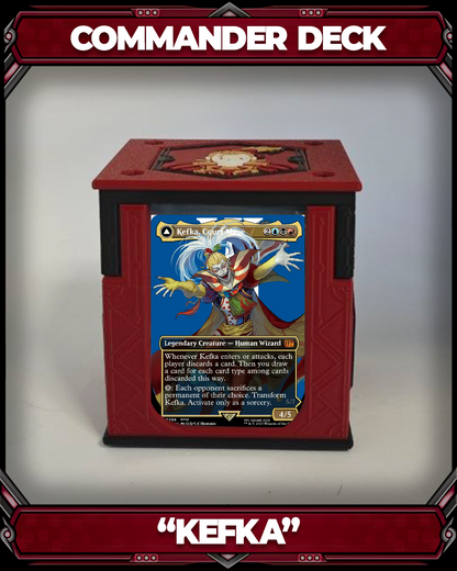 COMMANDER DECKBOX - FINAL FANTASY - KEFKA