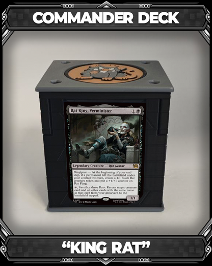 COMMANDER DECKBOX - KING RAT VERMINISTER