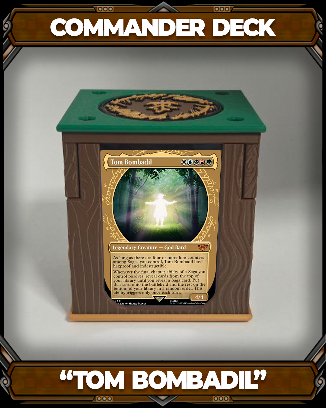 COMMANDER DECKBOX - TOM BOMBADIL - LOTR