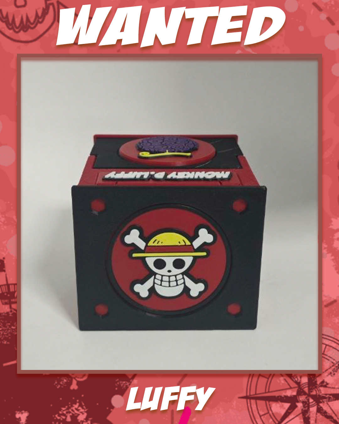 WANTED DECKBOX - MONKEY D. LUFFY