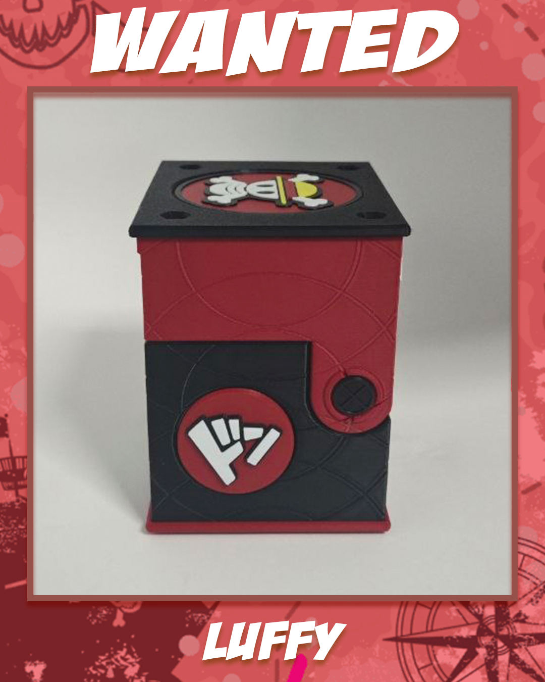 WANTED DECKBOX - MONKEY D. LUFFY