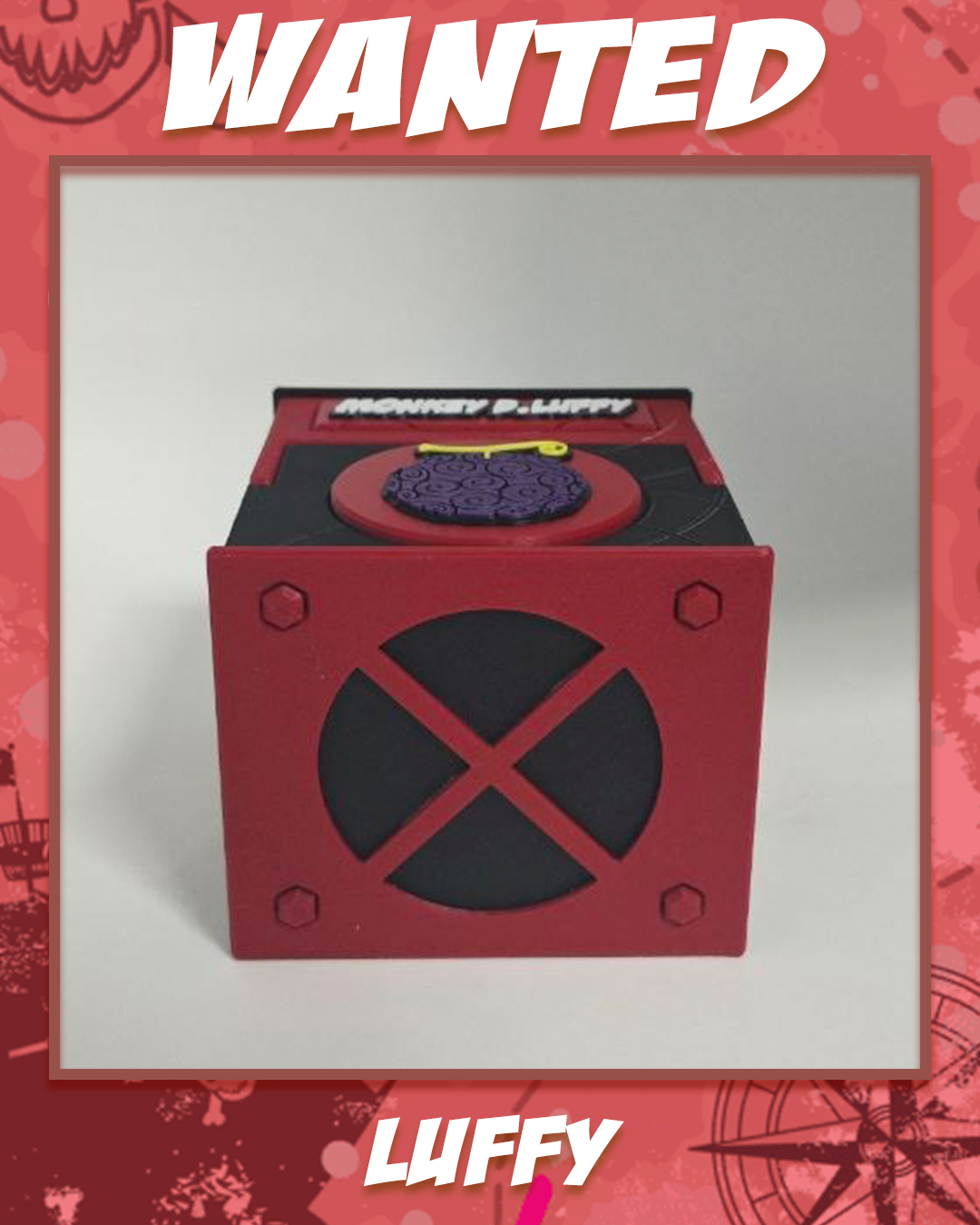 WANTED DECKBOX - MONKEY D. LUFFY
