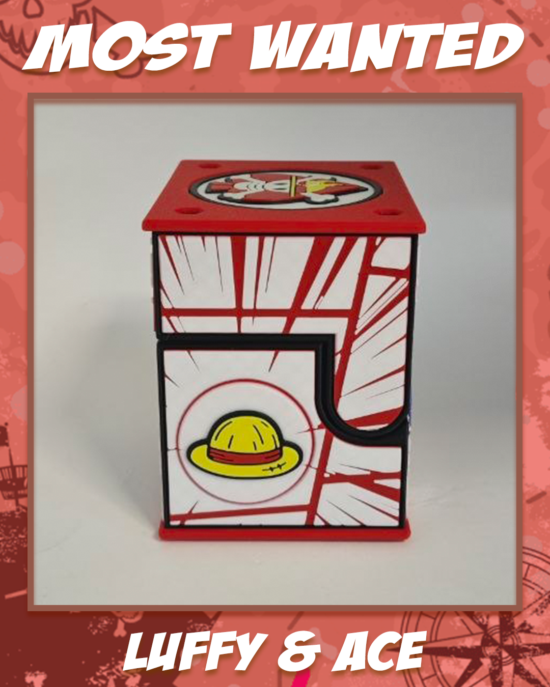 MOST WANTED DECKBOX - ACE & LUFFY