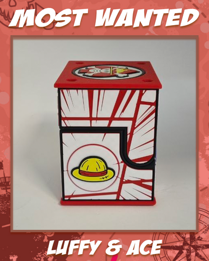 MOST WANTED DECKBOX - ACE & LUFFY