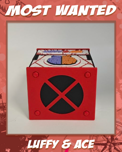 MOST WANTED DECKBOX - ACE & LUFFY