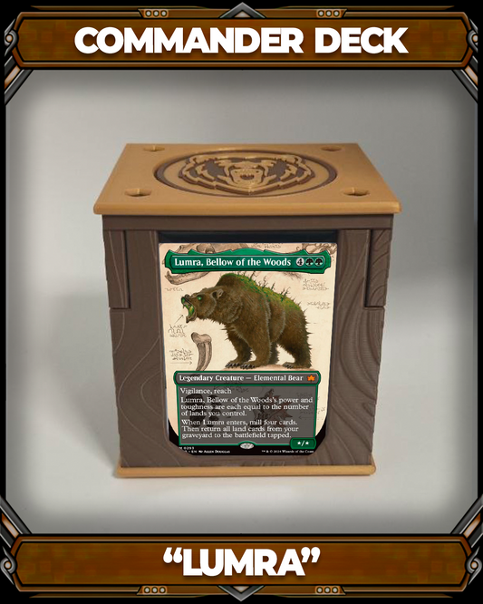 COMMANDER DECKBOX - LUMRA - BLOOMBORROW