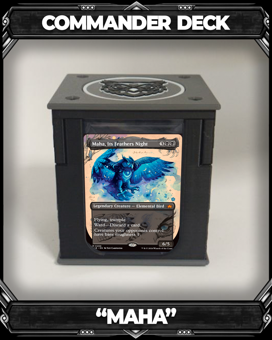COMMANDER DECKBOX - MAHA - BLOOMBORROW
