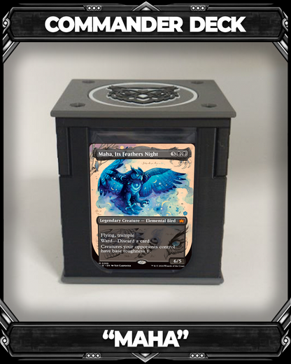 COMMANDER DECKBOX - MAHA - BLOOMBORROW