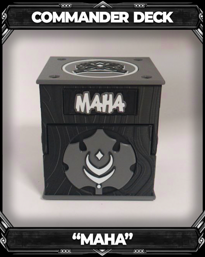 COMMANDER DECKBOX - MAHA - BLOOMBORROW