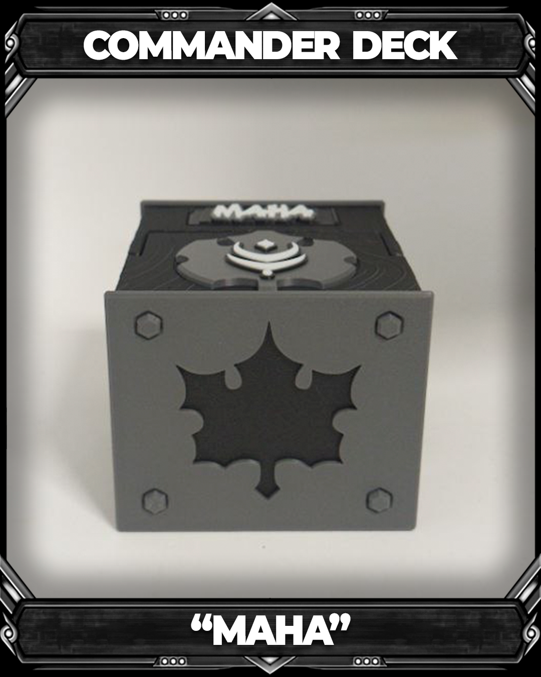 COMMANDER DECKBOX - MAHA - BLOOMBORROW