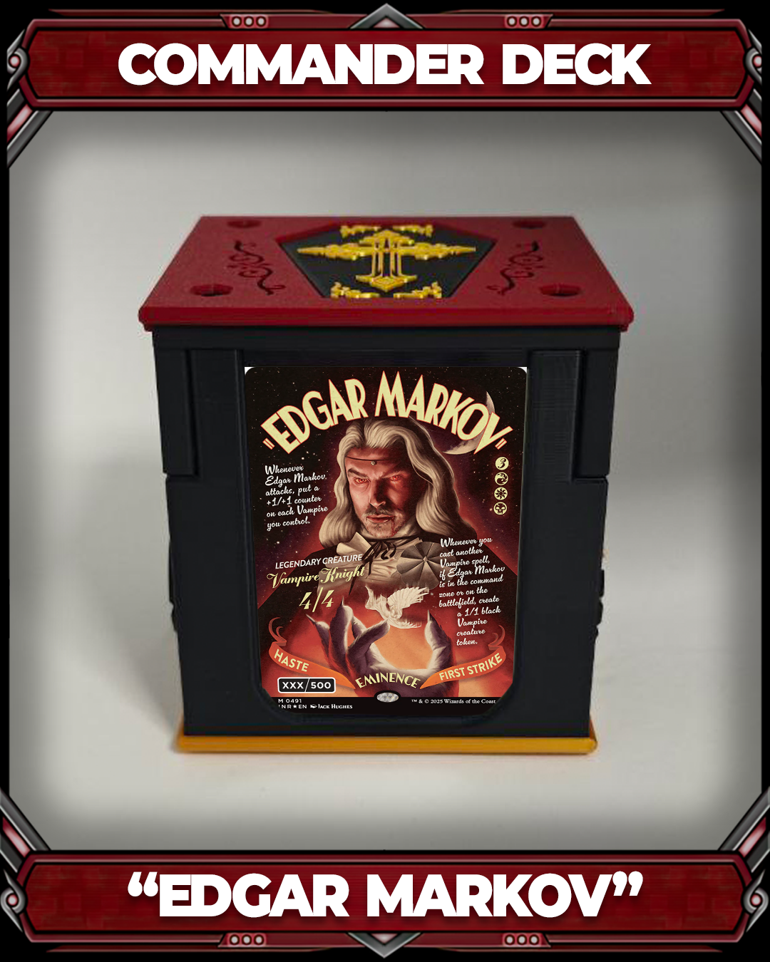 COMMANDER DECKBOX - EDGAR MARKOV