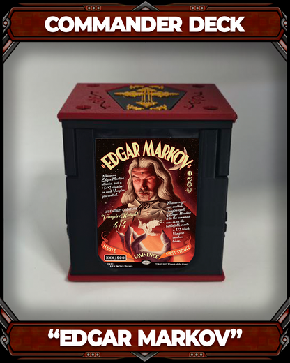 COMMANDER DECKBOX - EDGAR MARKOV